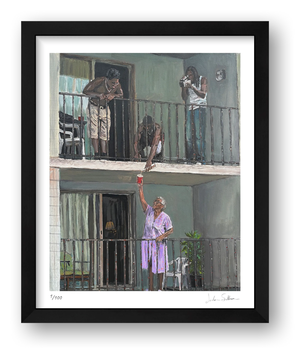 American Communion — framed